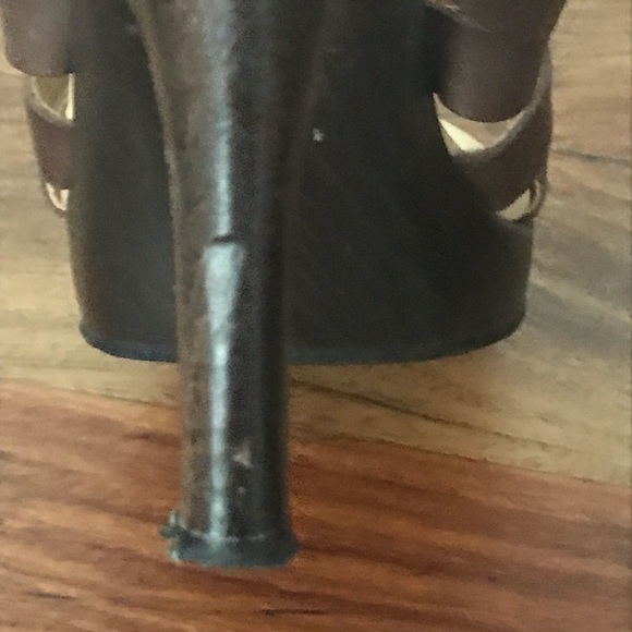 Kors by Michael Kors brown platform sandals - Picture 5 of 6